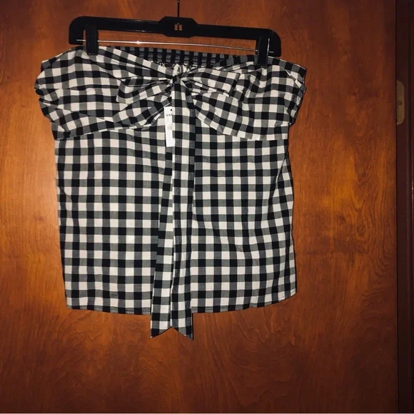 Express womens bandeau top size L. NWT - Picture 3 of 7